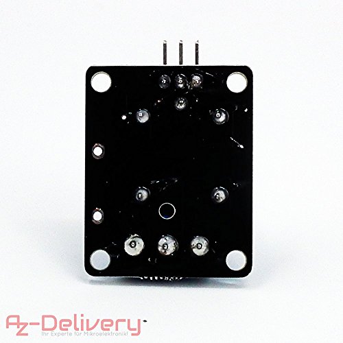AZDelivery M  dulo de rel   5  V con optoacoplador para Arduino 3 x 1-Relais