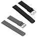 Produktbild Turnwin for Amazfit Pace Straps Wristbands, 2pcs Replacement Leather Bands for Amazfit Pace Only (Gray+Black)