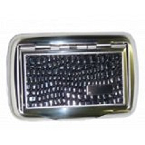 chrome tobacco tin Ti0030 Tobacco Tin Croc Leather And Amp Chrome 1