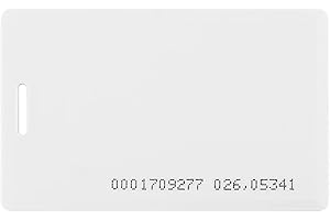 Tarjetas de identificación Fongwah 125Khz Tarjetas de proximidad RFID ID para Control de Acceso y Hotel (100 Piezas 1.8 milímetro)