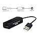 Produktbild Likorlove USB 2.0 zu 10/100/1000 Gigabit Ethernet Netzwerk adapter für Nintendo Switch, Wii, Wii U, MacBook, Chromebook, Surface Pro, Laptop