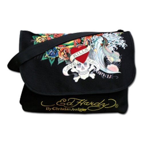 Preisvergleich Produktbild Ed Hardy Courier Bag "Ed Hardy - Deluxe Tattoo"