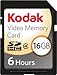 Produktbild Kodak Full Video SDHC 16GB Speicherkarte mit 6 Stunden Kapazität