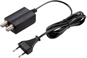 ZODIAC |Alimentatore Switching CATV 12VDC 450mAh con Connettore Tipo F, Efficiente e Affidabile per Dispositivi TV via Cavo