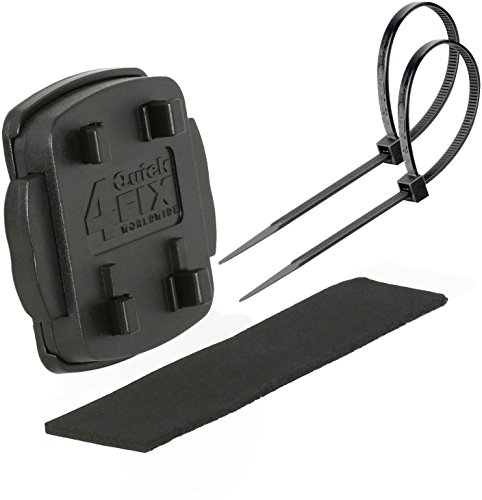 QuickMOUNT 3.0 Fahrrad Halterung fÃ¼r Samsung Galaxy S7 (SM-G930F) Bike Kit mit Case und RegenhÃ¼lle (Handyhalterung, Ladekabel- und KopfhÃ¶rer Anschluss) schwarz / matt