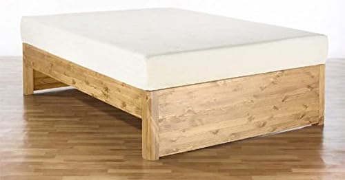 King Size 5Ft Taurus Kyoto Bed. Space Saving Bed With Japanese Influence (Antique Wax)