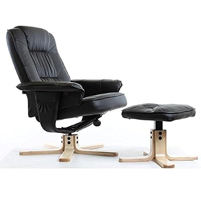 IDIMEX Fauteuil avec repose-pieds CHARLY