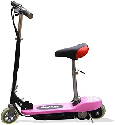 Modern Lates Foldable E-Scooter - Available In 5 Stunning Colours - Easy To Store And Transport - Powered By 120W Motor (Pink)