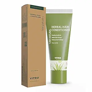 VITRO Aloe Hair Conditioner 125ml For Healthy & Strong Hair | I am Naturals Paraben free