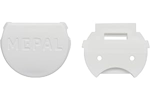 Mepal Campus Verschlussknopf, Ersatzverschluss für Campus Brotdose (mit Bento-Einsatz), Ersatzteil für Brotdosen ab 2018, PP, Weiß, 207444030600