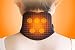 Produktbild Turmalin Magnetic Therapy Thermo selbsterwärmender Hals Pad Massagegerät Gürtel Hals Gegenstütze Massagegerät Halswirbelsäule Schutz