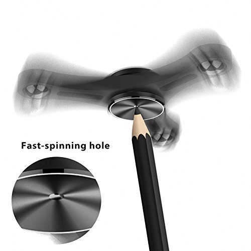 Fidget Spinner Toy Aluminum Alloy Hand Spinner Stress Anxiety Boredom Relieves Ceramic Bearing For Time Killer ADHD EDC ADD Autism Adult Kids, Spins Last For 3-5 mins - 4
