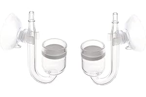 CENPEK 2 st CO2-diffusor i pollenglas med bubbelr?knare f?r planterad akvarium