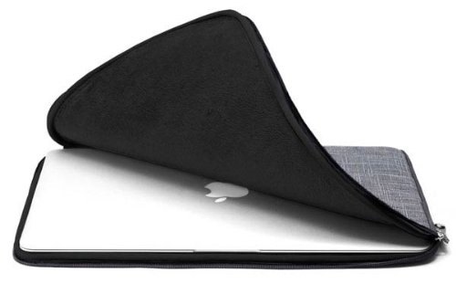 booq Mamba sleeve MSL13-GRY Hülle für MacBook (Pro / Retina) (13 Zoll) grau - 3