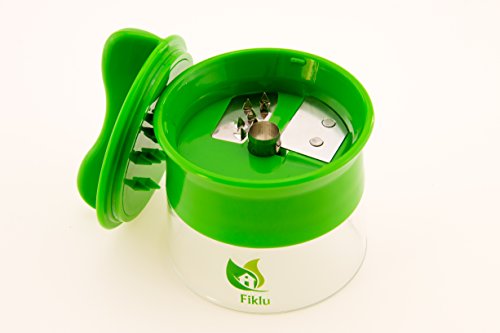 Hochwertiger Spiralschneider Fiklu – aus BPA freiem Kunststoff – grün - 3