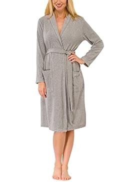 Schiesser Damen Bademantel Bademantel, 110 Cm