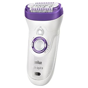 Braun Epilator Silk-epil 9 9-579, Facial Hair Removal for Women, Facial Cleansing Brush, Womens Shaver, Wet & Dry… - Image 2
