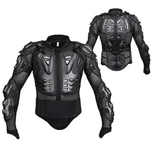 Outgeek Body Armor Protector Elastic Creative Motorbike Chest Protector Motocross Armor Motorcycle Armor Breathable Safety Roller Guard Shirt Jacket