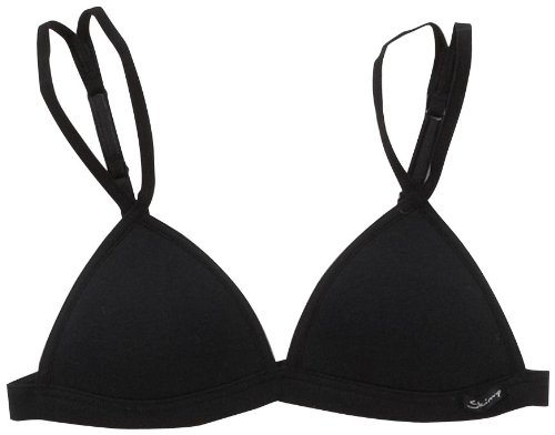 Skiny Essentials Triangel Gepaddet Sujetador, Negro (Black 7662), 152 para Niñas