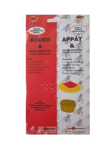 Fliegenfalle Redtop XL Nachfüllpack