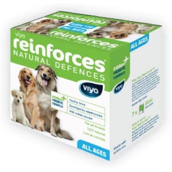 Viyo Reinforces All Ages Tum Yas Grubu Kopekler Icin Gida Takviyesi 7 X 30 Ml Amazon Com Tr Evcil Hayvan Urunleri