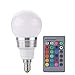 Produktbild 3W RGB LED-Lampen Glühlampe IR-Fernbedienung inklusive 16-Farbänderungen, LED-Glühlampe-Lampe