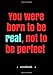 Produktbild Notebook Journal Dot-Grid, Blank, Cornell Line, 120 pages 7"x10" : You were born to be real, not to be perfect.