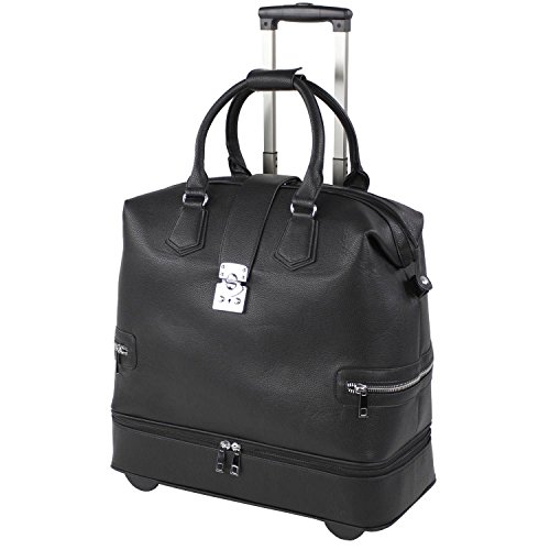 Olivia Lauren Damen Businesstrolley 2 Rollen Downtown black