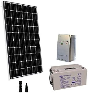 Solar Kit pro 300W 12V Solar Panel Charge Regulator 30A MPPT Battery 90Ah