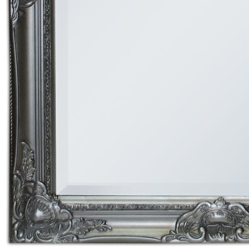 SPIEGEL Leandos 90x70cm ANTIK SILBER WANDSPIEGEL DESIGN MIRROR POMPÖS & BAROCK - 4