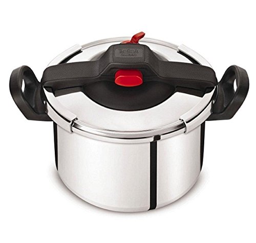 Tefal Clipso Essential Olla A presión (Acero Inoxidable-Acero inoxidable)