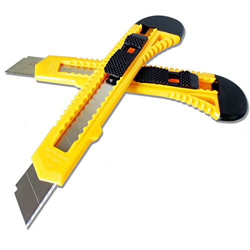 10 Stück Cuttermesser Teppichmesser Cutter Easy-click-System - 2