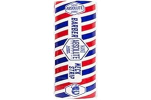 NANO ABSOLUTE Halsschutzkrause Friseur Halskrause Einweg 1 Stange - 5 Rollen je 100 Blatt Neck paper Friseurbedarf Halskrepprollen Boyunbandi Barber Neck Strip