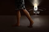 Emotionlite Mehrzweck LED Nachtlicht mit Bewegungssensor und Dämmerungssensor Tragbare Taschenlampe Notlicht PIR Bewegungserkennung Lichtsensor Schaltersteuerung Warmesweißes 2700K - 4