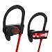 Produktbild Bluetooth Kopfhörer Sport, IPX4 Wasserdicht Kabellose Kopfhörer mit Mikrofon, HD Stereo Extra Bass Geräuschunterdrückung Wireless In Ear Laufen kopfhörer 10 Stunden Spielzeit, (Black) MEHRWEG