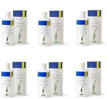 Derbe – Anti-fall Shampoo humusvitalis 6 Packs X 200 ml, Preventive Fall Hair, Cleansing Sensitive, Together with the Ampoules humusvitalis and the Lotion Gel, prolongs the life of hair, Promotes Regrowth and riequilibra The Contents idrolipidico of the skin. Frequent Suitable for Washes.