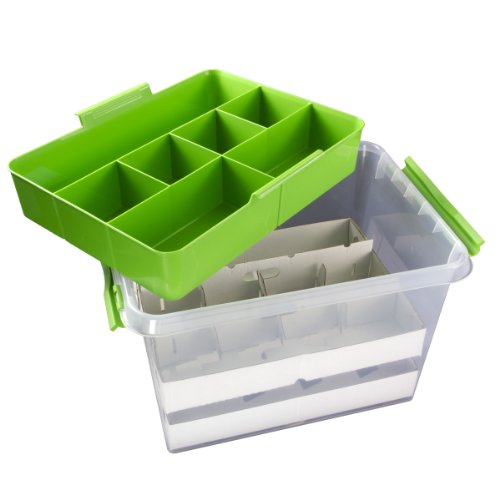 Aufbewahrungsbox MULTIBOX, 22 Liter – mit Clicverschluss und Tragegriff - 2