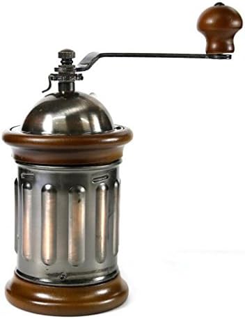 XIAOMEIXI Manual Coffee Grinder With Adjustable Conical Burr With Coarse or Fine Stainless Steel Sheeted Design