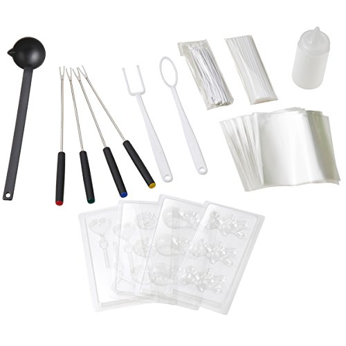 Melissa Schokoladen-Fondue elektrisch, Chocolatier Set für hausgemachte Pralinen - 3