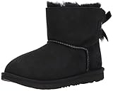 Colore: Nero UGG Mini Bailey Bow II stivaletti bambina PELLE BLACK NERO 1017397K inverno 2018