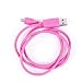 Produktbild roxs USB Datenkabel für Allview X2 Soul Style+ Platinum in pink