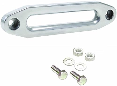 Noryb 4.8 " Aluminium Winch Hawse Fairlead for Small Synthetic Plasma Rope ATV Offroad
