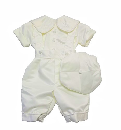 Baby Boys 3-Piece Christening Set - Sailor Ivory (18-24 month)