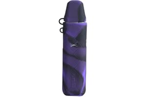 RUIYITECH Housse de protection en silicone pour kit OXVA XLIM GO (noir violet)