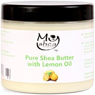 Whipped Organic Unrefined Shea Butter with Lemon Oil
