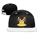Produktbild ewtretr Baseball Caps Hats Fire Vintage Flat Hip-hop Baseball Caps Snapback Hat Adjustable Unisex Suitable for All Seasons