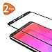 Produktbild Bewahly Panzerglas Schutzfolie für Huawei P Smart [2 Stück], 9H Härte Panzerglasfolie Ultra Dünn HD Displayschutzfolie Vollständige Abdeckung Glas Folie für Huawei P Smart - Schwarz