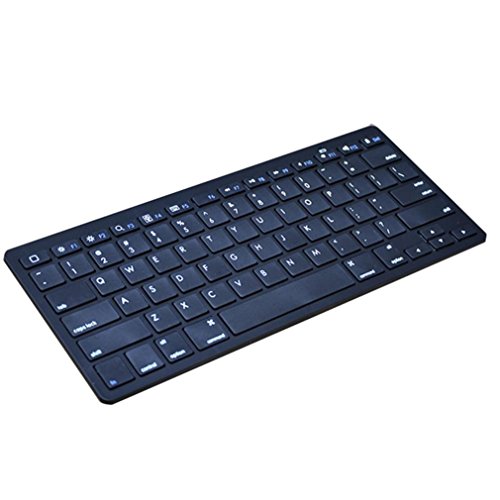 Preisvergleich Produktbild Kaiki Ultra Slim Aluminium Wireless Bluetooth Tastatur für IOS Android Windows PC