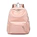 Produktbild WYFDM School Backpack Casual, for College Students Travel Fashion Bag, Bag Series Oxford Cloth Backpack Breathable Durable,lightpink