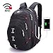 Produktbild swissdigital 30L Laptop Rucksäcke strapazierfähig Reise Trekking Rucksäcke Wasserdicht Daypack TSA-freundliche Business-Tasche mit USB-Ladeanschluss/RFID-Schutz passend für 39,6 cm (15,6 Zoll) Laptop